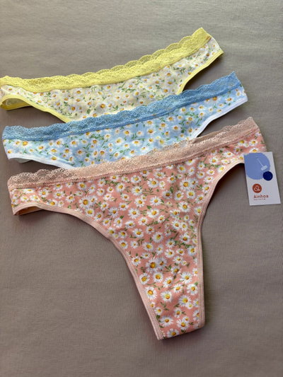 Colaless de algodón estampa margaritas "Brigitte" Art.654