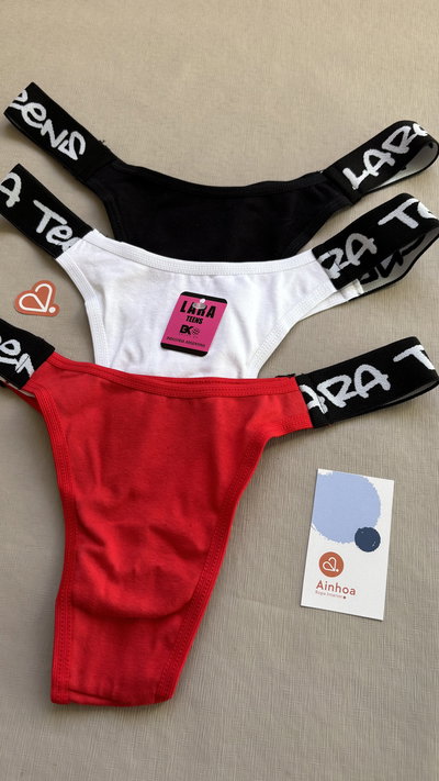 Colaless de algodón con elastico pack x3 "Lara" Art.6250