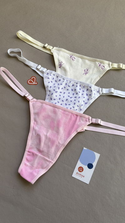 Colaless regulable de algodón pack x3 Je Taime 