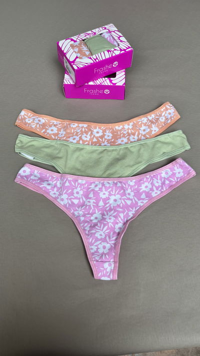 Colaless estampada de algodón pack x3 Art.586F Frashe