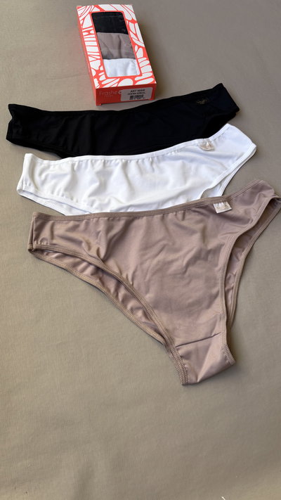 Vedetinas de microfibra especial pack x3 Frashe Art.605E