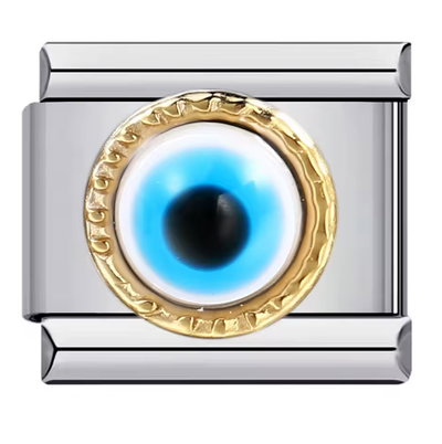 Charm OJO AZUL 3d