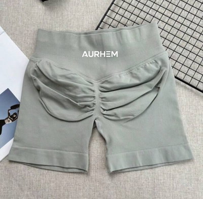 SHORT IMPACT VERDE GRISACEO