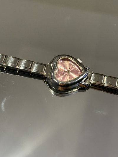 ITALIAN WATCH HEART PINK
