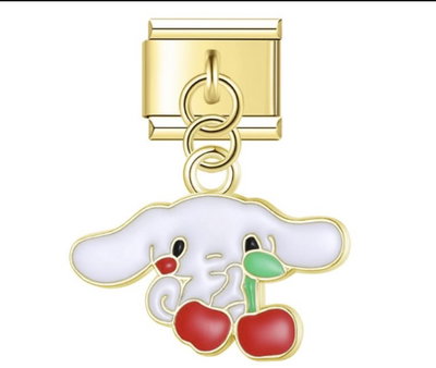 Charm CINNAMOROLL con cerezas