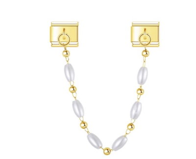 Charm cadena PERLA 2