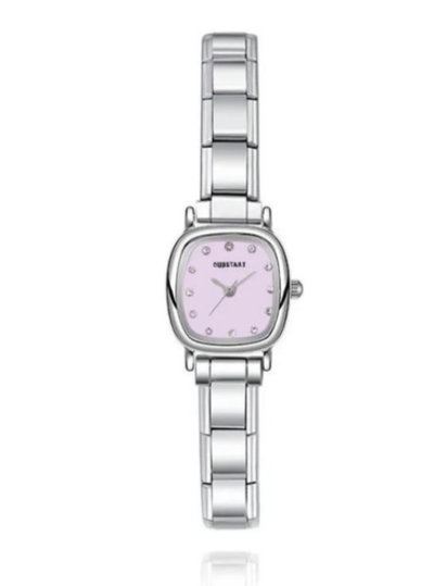 ITALIAN WATCH Square SHINY lila