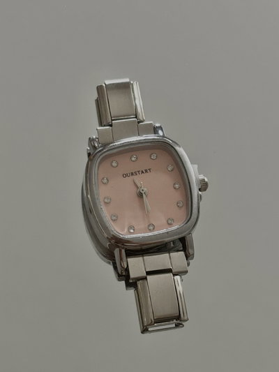 PIEZA SQUARE SHINY ROSA