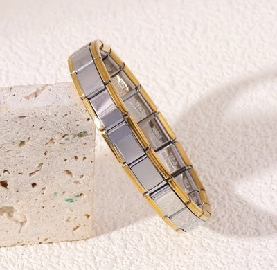 pulsera italiana combinada