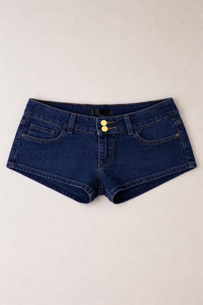 Short ROMA tiro bajo AZUL