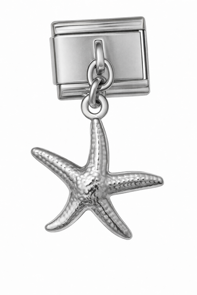 charm ESTRELLA DE MAR plateada
