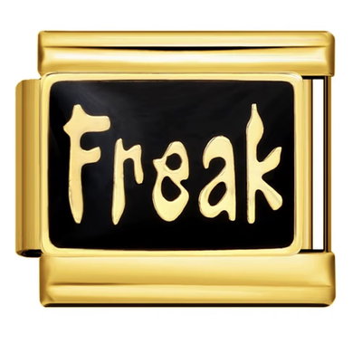 Charm FREAK gold