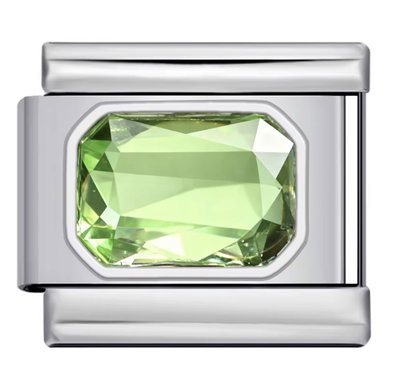 Charm CRISTAL VERDE CLARO