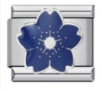 charm FLOR AZUL