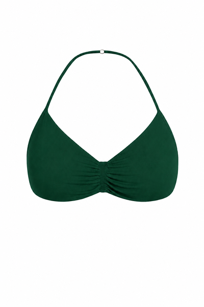 top halter corto GREEN