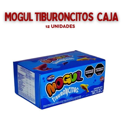 gomitas mogul tiburoncitos caja 12 unidades