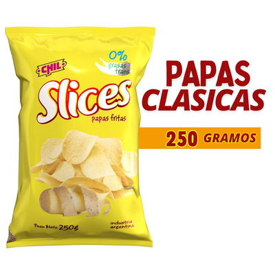 Slices Papas Clasicas 250gr