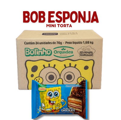 Bob Esponja Chocolate 24uni