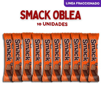 Obleas smack 10uni