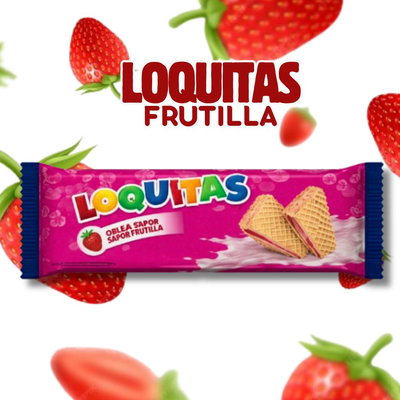 Obleas Loquitas Frutilla