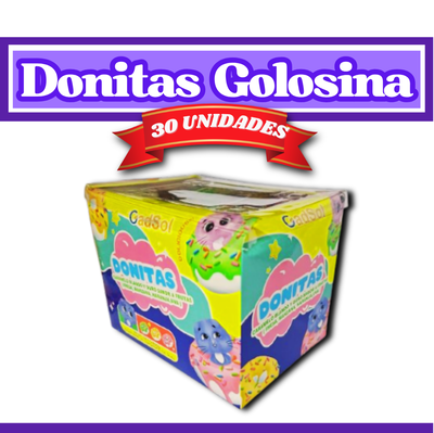 Donitas Caramelo Blando 30uni