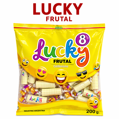 Pastillas Lucky Frutal 200gr
