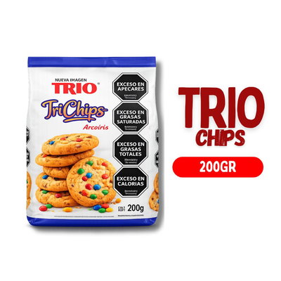 Trio chips Colores 200gr