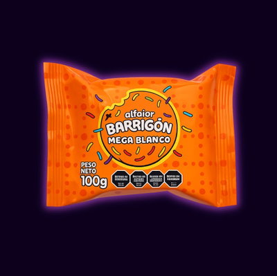 Barrigon Mega Blanco 100gr 