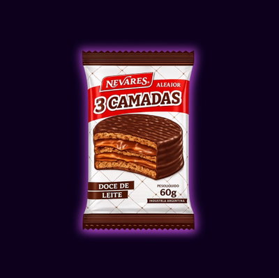 3 Camadas Triples Negro 24u