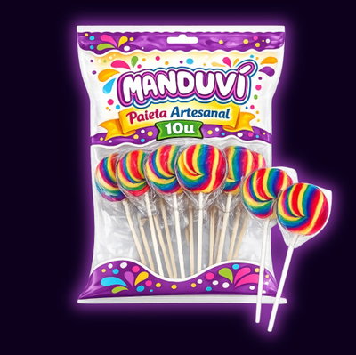 Paleta Artesanal Manduvi 10u