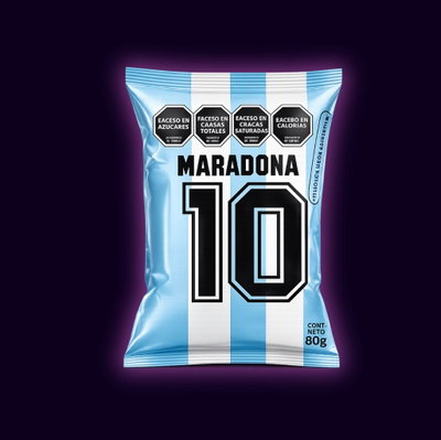 Alfajor Maradona Blanco