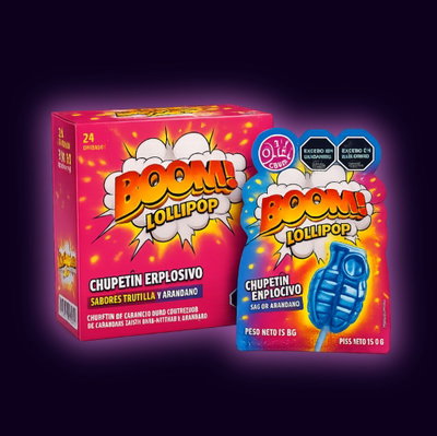 Chupetin Explosivo 24u