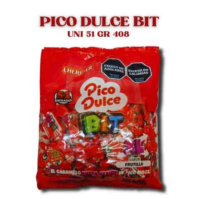 Pico dulce BIT frutilla 51 uni gr 408