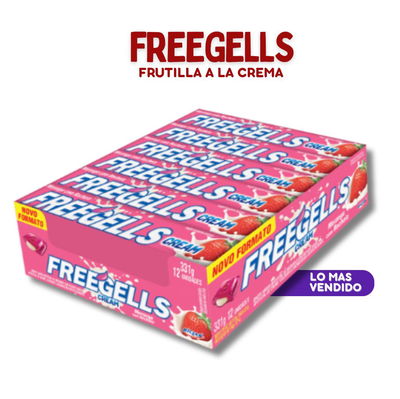 Freegells Frutilla a la Crema
