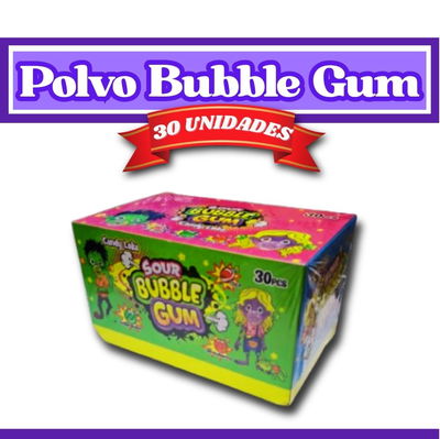 Polvo Bubble Gum 30 uni 