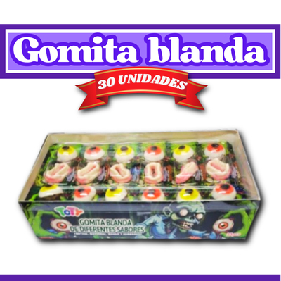 Gomita blanda x30 uni 