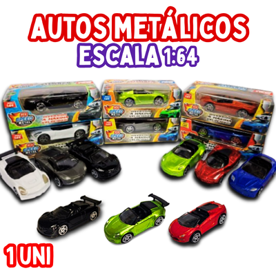Autitos metálicos escala 1:64