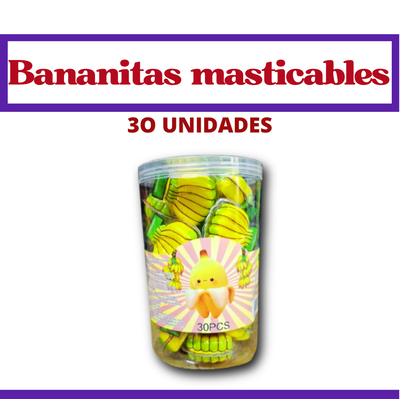 Bananitas masticables 30 unidades 