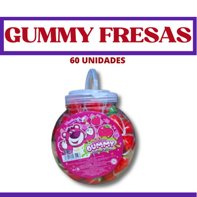 GUMMY FRESAS 30 UNIDADES 