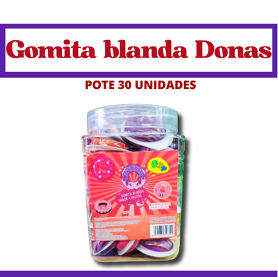 Gomita Donas 30uni 