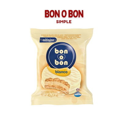 Bon o Bon Blanco Simple 