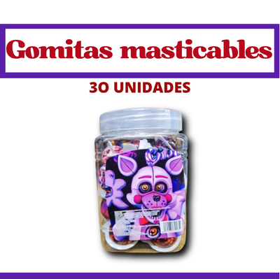 Gomitas masticables 30 unidades