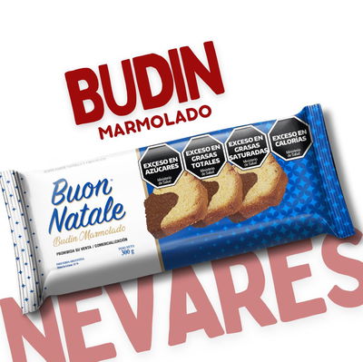 Budín Marmolado Buon Natale