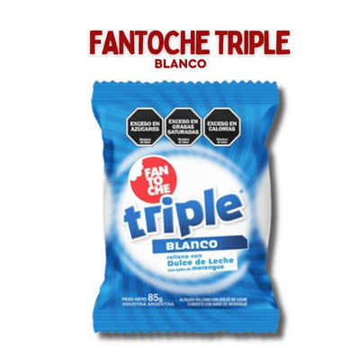 Fantoche Triple Blanco