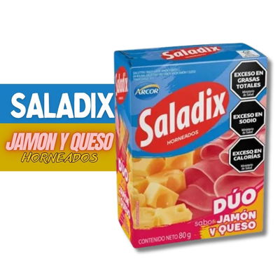 Saladix Jamon Queso caja