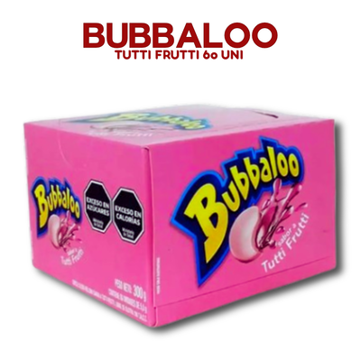 Bubbaloo tutti frutti caja de 60uni