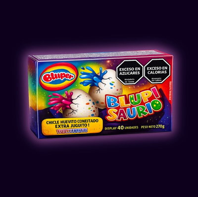 Blupisaurio Chicles 40u