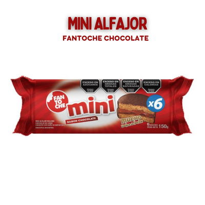 Mini Alfajor Fantoche Chocolate