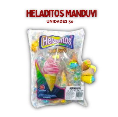 heladitos manduvi 30 unidades 