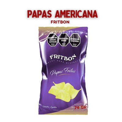 Papas Fritbon Americana 70gr